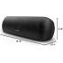 Anker A3116011 Soundcore Motion+ Bluetooth Speaker with Hi-Res 30W Audio, Extended Bass and Treble, Wireless HiFi Portable Speaker with App, Customizable EQ, 12-Hour Playtime, IPX7 Waterproof, USB-C - Black
